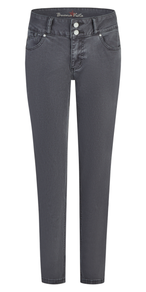 BUENA VISTA TUMMYLESS CROPPED tiefsee 2601 B5827 4141.5464 - Stretch Twill