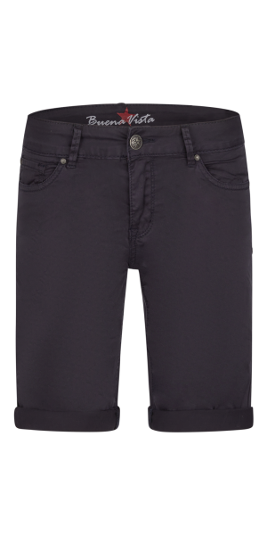 BUENA VISTA ITALY SHORT dark blue 888 B5876 4003.1177 - Stretch Twill