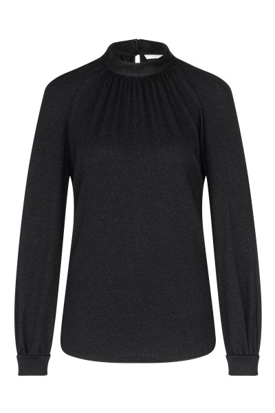 ETERNA LOOSE FIT Langarm Bluse schwarz 5205-39-D551