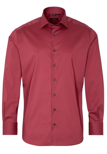 ETERNA MODERN FIT Performance Shirt Langarm Hemd chianti twill 3377-56-X18K