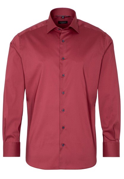 ETERNA MODERN FIT Performance Shirt Langarm Hemd chianti twill 3377-56-X18K