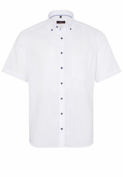 ETERNA MODERN FIT Halbarm Hemd weiß 8834-00-C08U