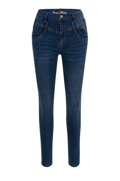 BUENA VISTA FLORIDA mid stone 888 J5737 212.2883 - Stretch Denim
