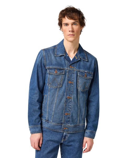 WRANGLER CLASSIC JACKET Jeansjacke mid stone W4481514V 112128892