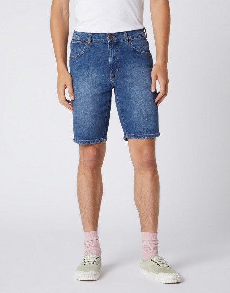 WRANGLER 5 POCKET SHORT cleaned up W14CM493M