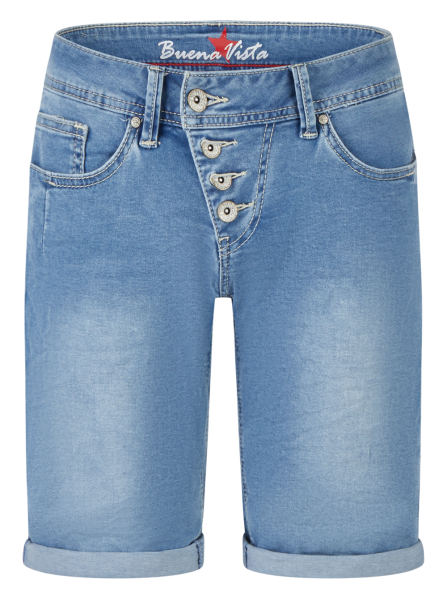 BUENA VISTA MALIBU SHORT charming blue BV B5025 102.8565 - Cozy Denim