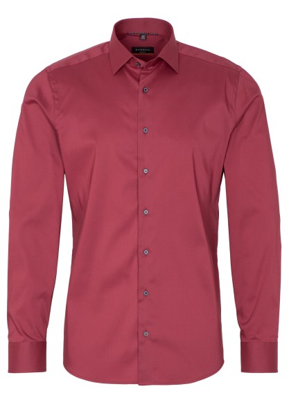 ETERNA SLIM FIT Performance Shirt Langarm Hemd twill chianti 3377-56-F170