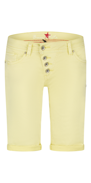 BUENA VISTA MALIBU SHORT bright yellow 2505 B5025 4003.5887 - Stretch Twill