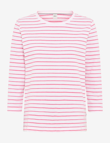 BRAX BONNIE Strickpullover raspberry sorbet gestreift 90660700 90-0019-85
