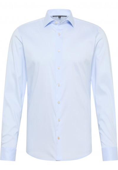 ETERNA COMFORT FIT Performance Shirt Langarm Hemd himmelblau twill 3377-11-E17K