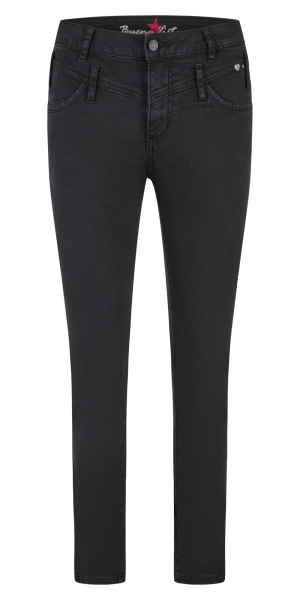 BUENA VISTA FLORIDA CROPPED black BV B5912 601.14 - Cozy Denim