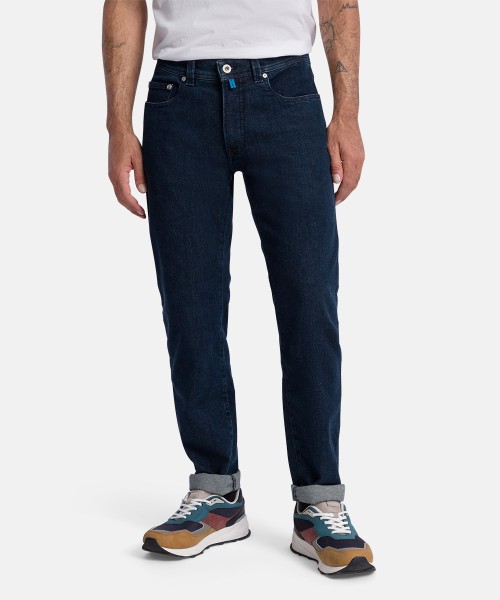 PIERRE CARDIN LYON TAPERED dark blue stonewash 34510 8037.6821 - FUTUREFLEX