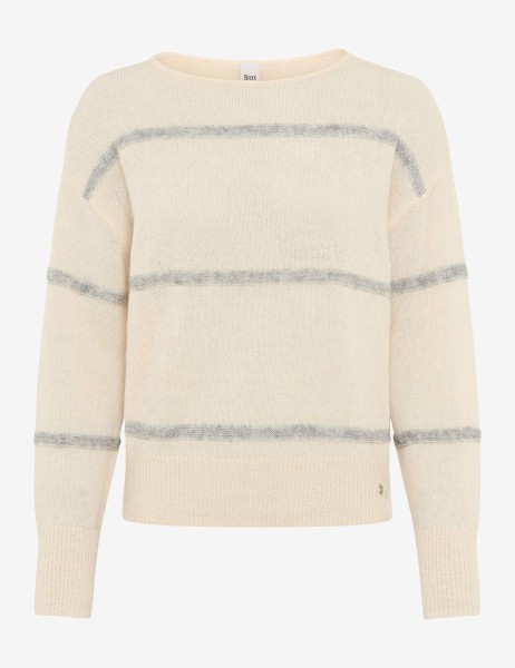 BRAX LISA Strickpullover cozy grey 90189900 31-2277-08