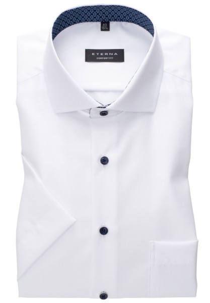 ETERNA COMFORT FIT Kurzarm Hemd weiß 3340-00-K14V - Cool Fit