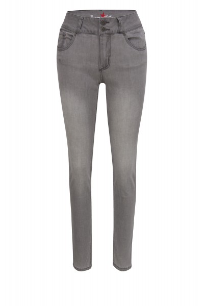 BUENA VISTA TUMMYLESS grey 888 J5664 601 HL4.1863 - Stretch Denim
