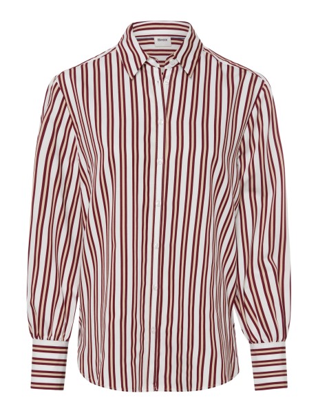 BRAX VIC Langarm Bluse gestreift mulberry 94126000 41-8857-40