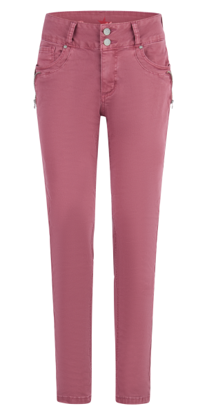 BUENA VISTA TUMMYLESS-Z rose brown 2410 B5897 4141.5164 - Stretch Twill