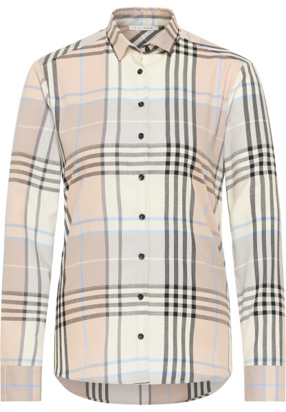 ETERNA REGULAR FIT Langarm Bluse Flanell 6321-22-D935
