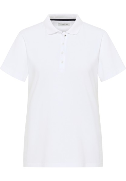 ETERNA REGULAR FIT Poloshirt weiss pique 5536-00-H530