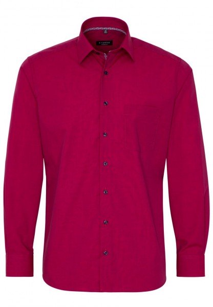 ETERNA MODERN FIT Langarm Hemd magenta-rot 3072-56-X19P