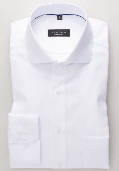 ETERNA COMFORT FIT Langarm Hemd weiß 3340-00-E18V - Cool Fit