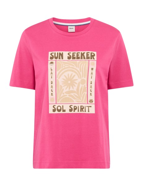 BRAX CIRA.S Kurzarm T-Shirt dusty rose 90666300 90-0049-87