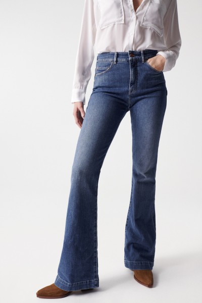 SALSA JEANS SECRET PUSH IN GLAMOUR mid blue 21004234.0853