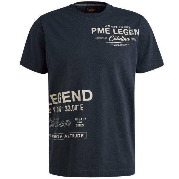 PME LEGEND Rundhals Shirt single jersey salute PTSS2503594-5281