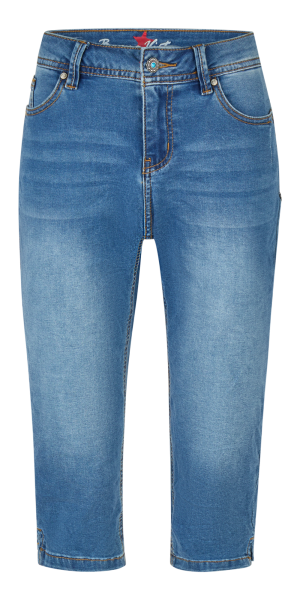 BUENA VISTA MALIBU-ZIP HIGH CAPRI mid stone 2604 B5990 102.9416 - Cozy Denim
