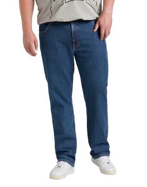 LEE BROOKLYN STRAIGHT mid stonewash 112144036