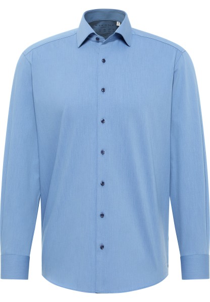 ETERNA COMFORT FIT Performance Shirt Langarm Hemd stahlblau twill 4194-07-E17K