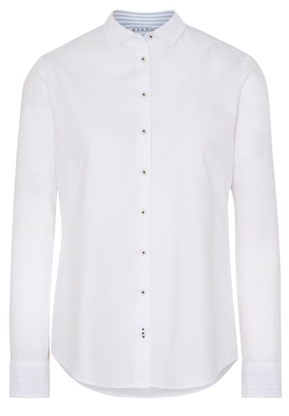 ETERNA CLASSIC FIT Langarm Bluse weiss oxford gestreift 5531-02-D935