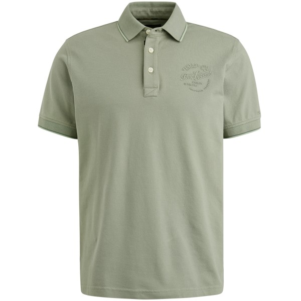 PME LEGEND POLOSHIRT PIQUE shadow PPSS2504867-6170 - STRETCH