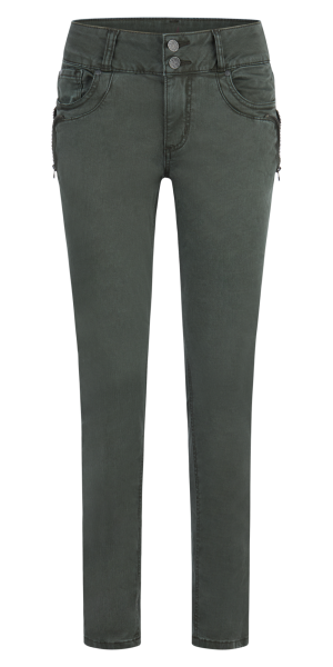 BUENA VISTA TUMMYLESS-Z ivy green 2410 B5897 4141.2965 - Stretch Twill