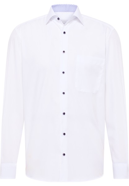 ETERNA COMFORT FIT Langarm Hemd weiss popeline 1307-00-E15K - ORIGINAL SHIRT