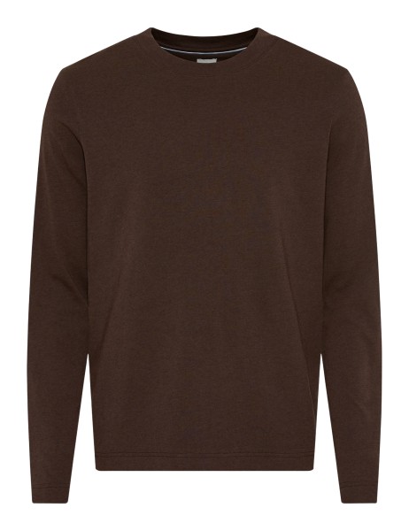BRAX TIMON Longsleeve Rundhals chocolate 70823000 70-0151-52
