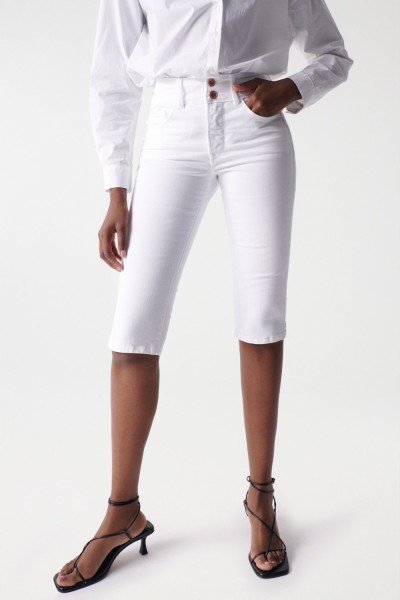 SALSA JEANS CAPRI SECRET PUSH IN white 21005944.0001