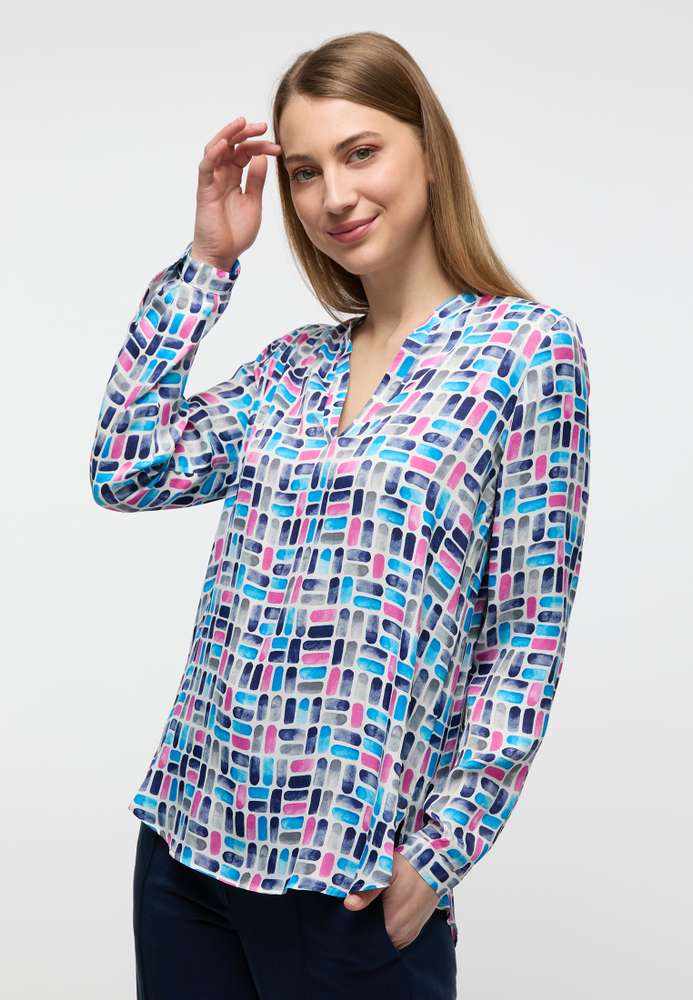 Eterna VISCOSE SHIRT - REGULAR FIT - Hemdbluse - Of Produktbild-Vorschau 12