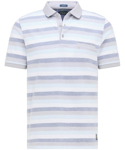 PIERRE CARDIN POLOSHIRT Kentkragen grey 52384 11256.2500 - AIRTOUCH