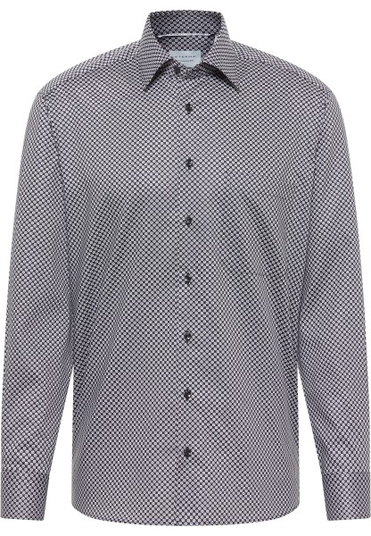 ETERNA COMFORT FIT Langarm Hemd anthrazit 1216-38-E181 - Dynamic Cotton