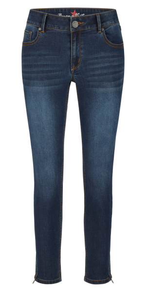 BUENA VISTA ITALY V 7/8 dark stone 2503 B5311 370.5222 - Stretch Denim