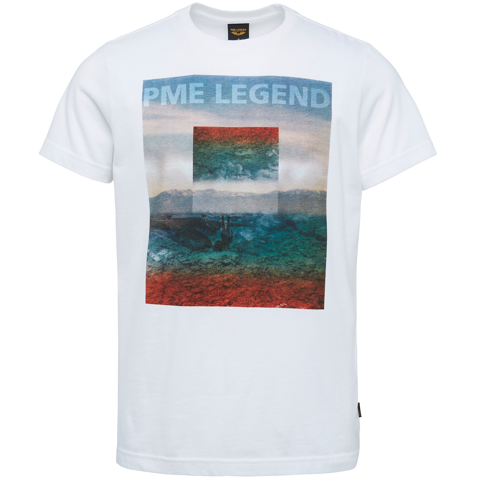 PME LEGEND T-Shirt Rundhals jersey white print PTSS2203569 | PME Legend ...