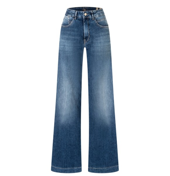 MAC RICH PALAZZO navy heavy wash 5233-90-0391L D585 - LIGHTWEIGHT DENIM