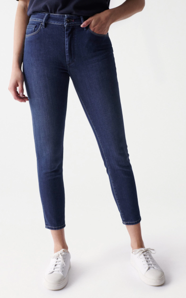 SALSA JEANS DESTINY PUSH UP CROP SKINNY darkblue 126911.8504