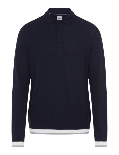 BRAX PAROS CB Langarm Shirt navy 70434200 27-4948-23