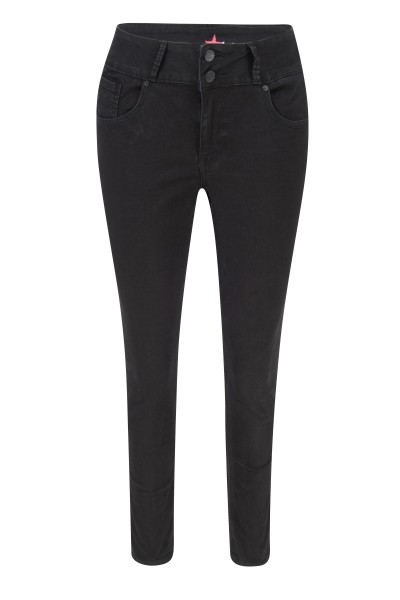 BUENA VISTA TUMMYLESS black 888 N5664 681.014 - Stretch Twill