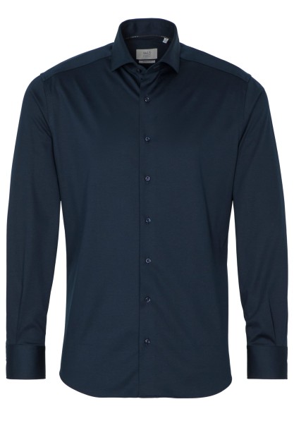 1863 by ETERNA MODERN FIT Langarm Hemd jersey marine soft 2159-19-JS82