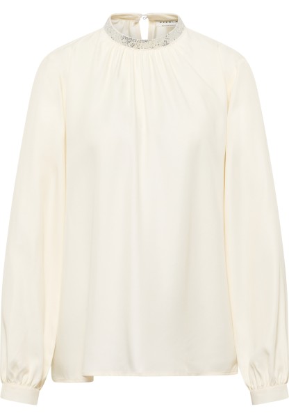 ETERNA LOOSE FIT Langarm Bluse wollweiß viskose 5270-04-D350