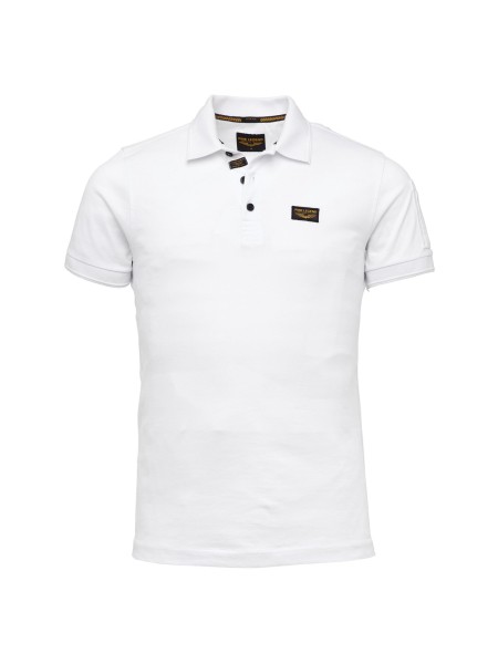 PME LEGEND POLOSHIRT bright white PPSS0000861-7003 - STRETCH