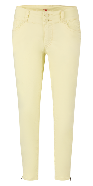 BUENA VISTA TUMMYLESS V 7/8 pastel yellow 2503 B5793 4003.2199 - Stretch Twill